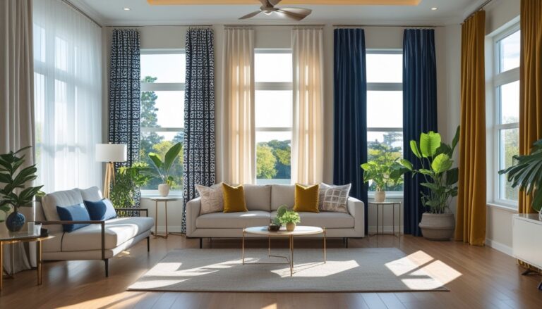 Living Room Curtain Trends