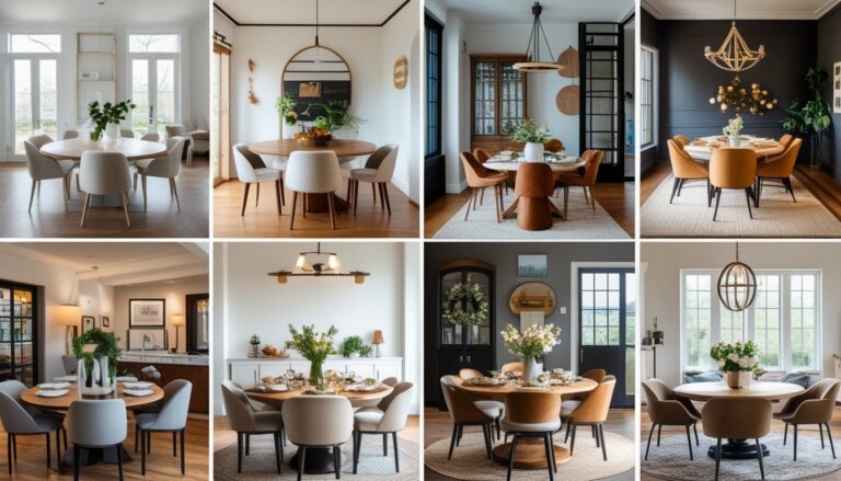 Dining Rooms with Round Tables