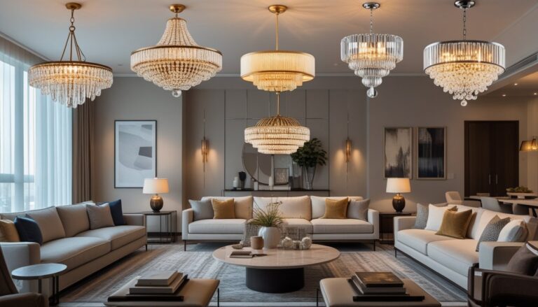 6 Chandeliers for Living Room Stunning Designs to Elevate Your Space