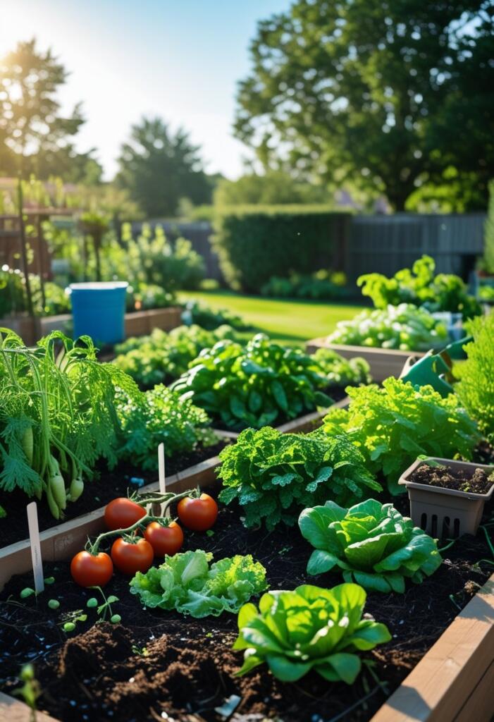 Beginner vegetable gardening