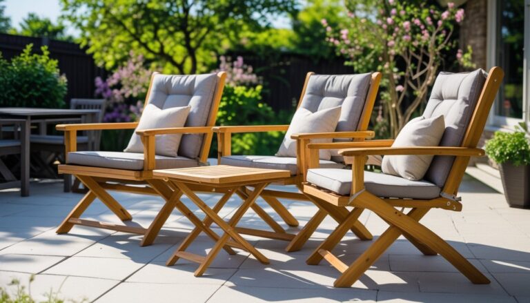 Best Foldable Wooden Patio Chairs for Durable Outdoor Comfort