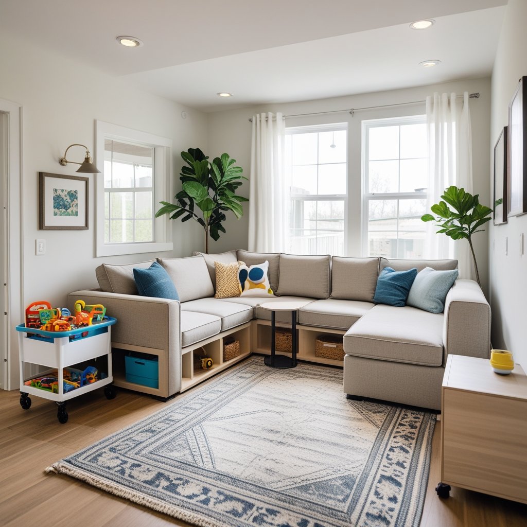 Cozy Furniture for Tiny Living Rooms