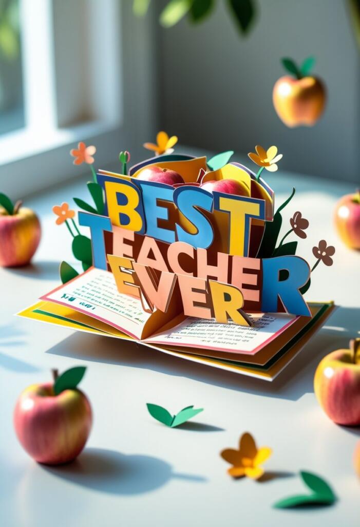 Creative Teachers Day greeting ideas