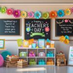 Creative teachers day decor