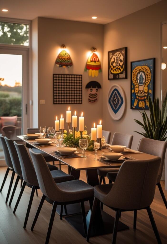 Dining table centerpiece ideas