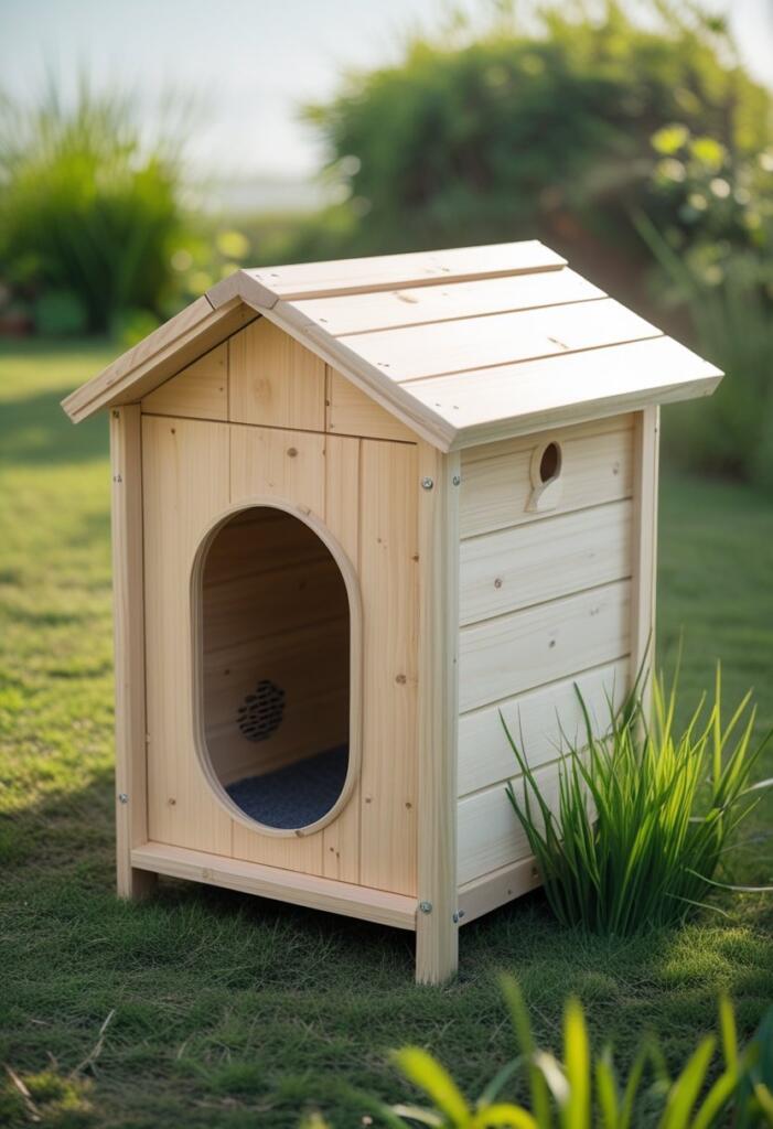 Insulated cat houses for winter