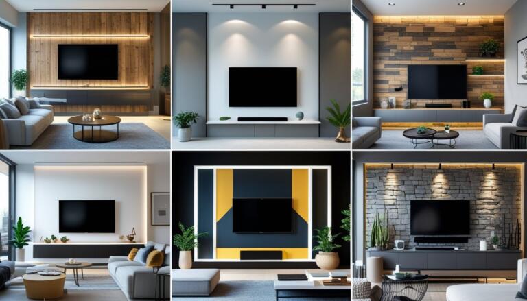 Living Room TV Wall Ideas