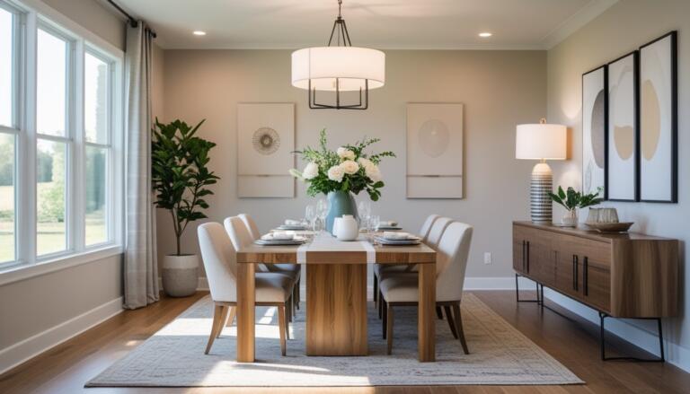 Modern dining room design