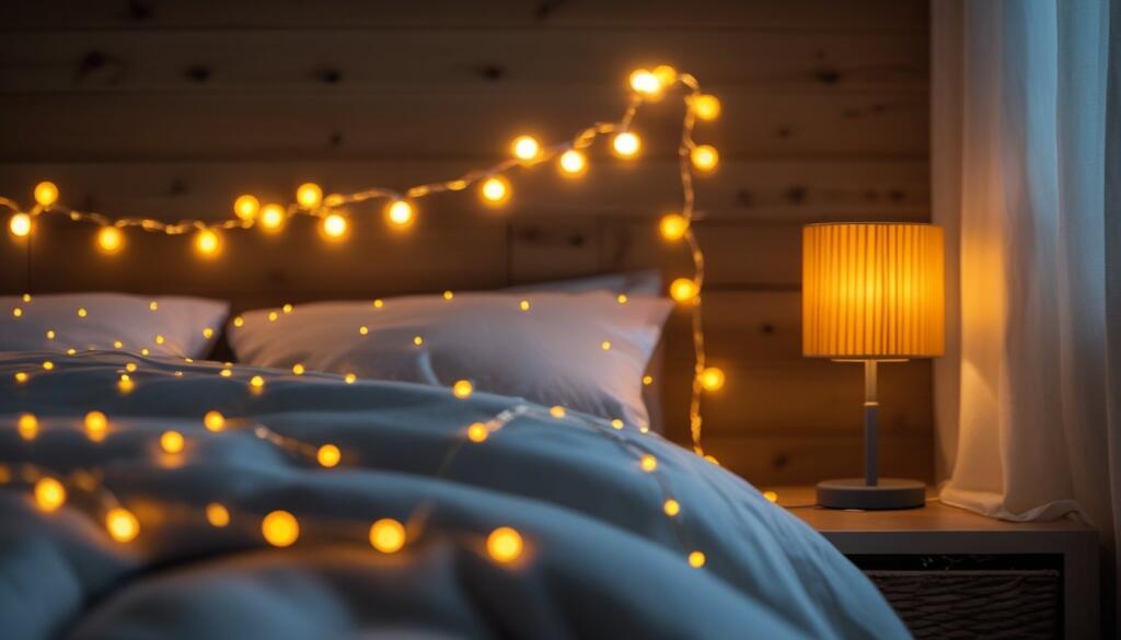 Neutral fall bedroom accents