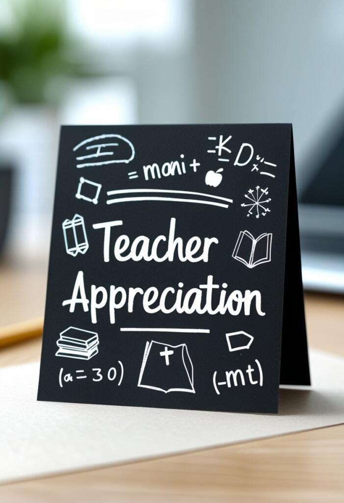 Personalized Teachers Day cards