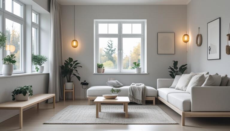 Scandinavian Living Room Style Ideas for Modern Minimalist Interiors