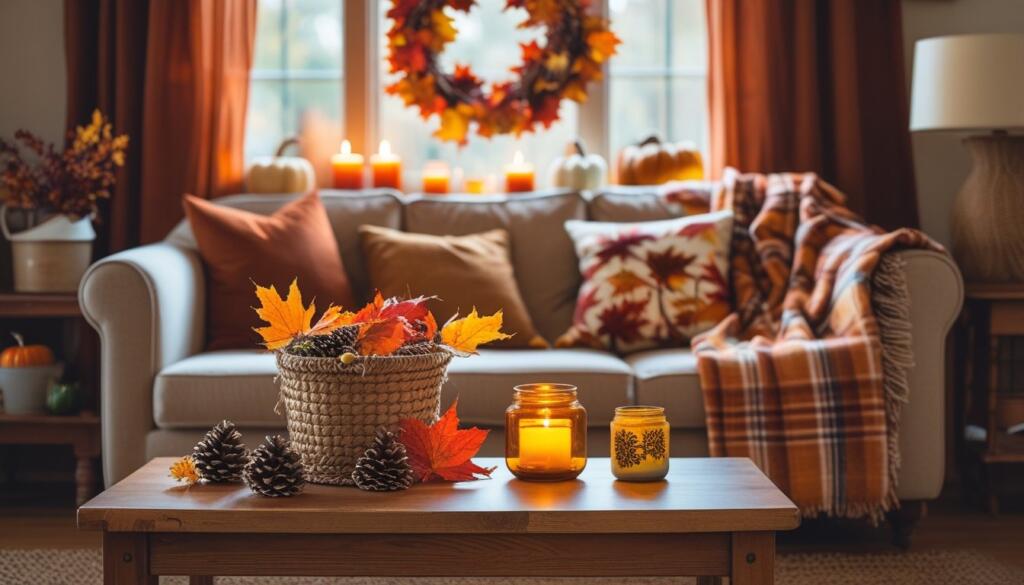Small bedroom fall decorating tips