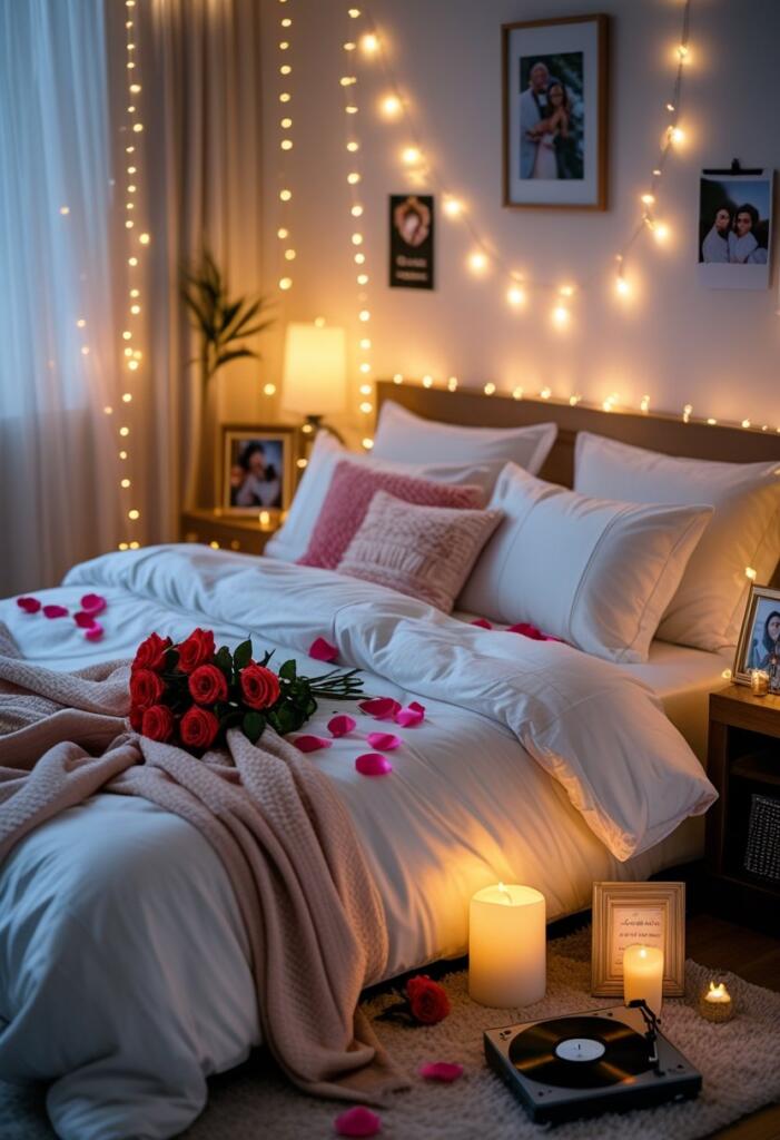 Stylish Bedroom Decoration Wedding Night