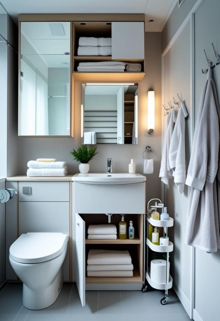 Stylish bathroom decor