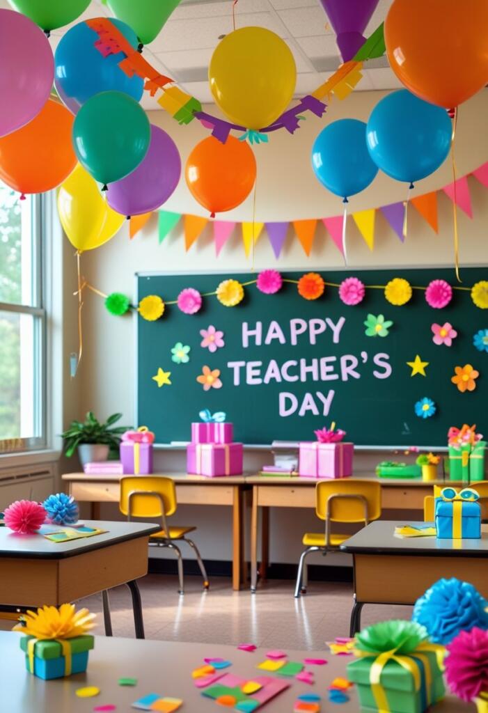 Teacher appreciation decoration ideas