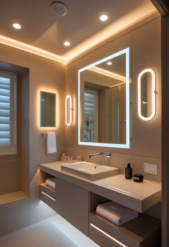 Tiny bathroom makeover