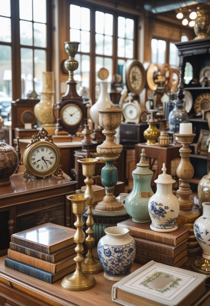 Tips for shopping at antique stores and finding unique vintage treasures