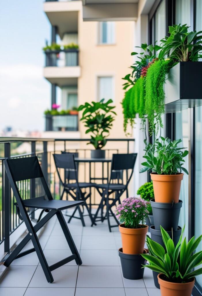 Vertical balcony garden ideas
