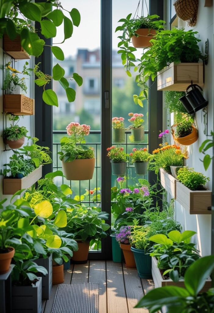 balcony garden inspiration