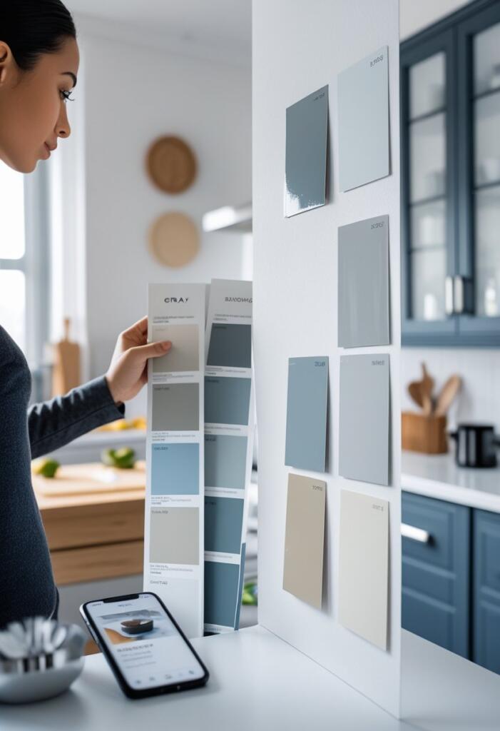 bold cabinet hues