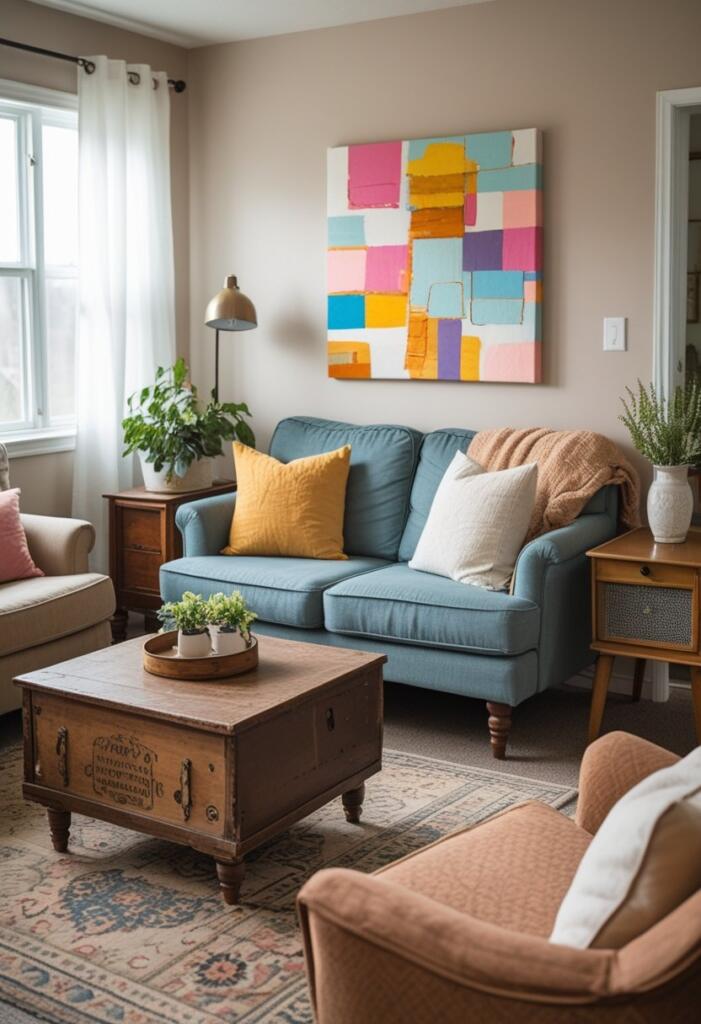 creative small loft living room decor ideas