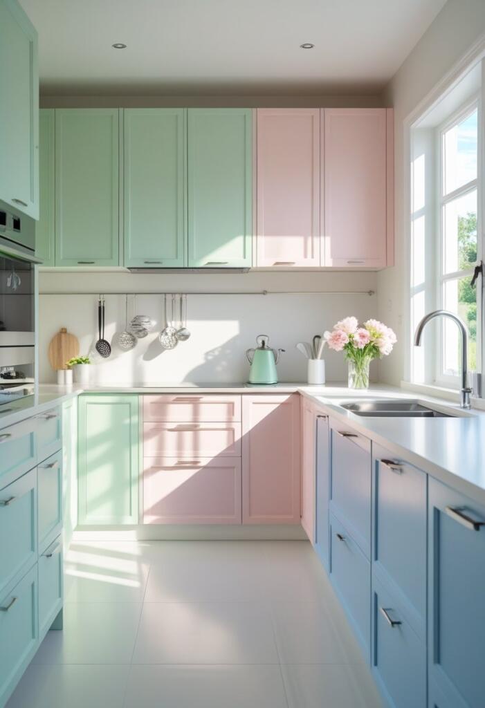 two-tone kitchen cabinets