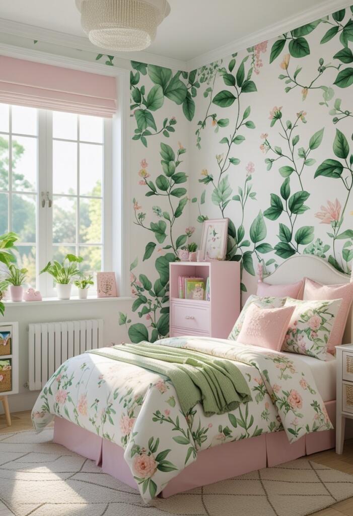 Botanical Garden Peel and Stick Wallpaper