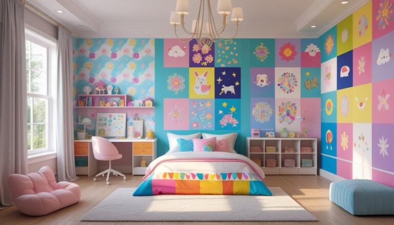 Girls Bedroom Wallpaper Ideas