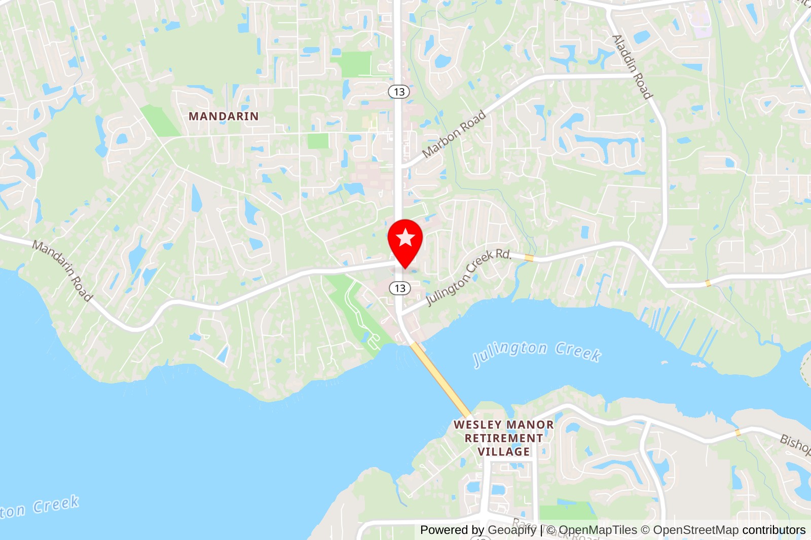 Woodchuck's Fine Furniture and Decor on Jacksonville Map
