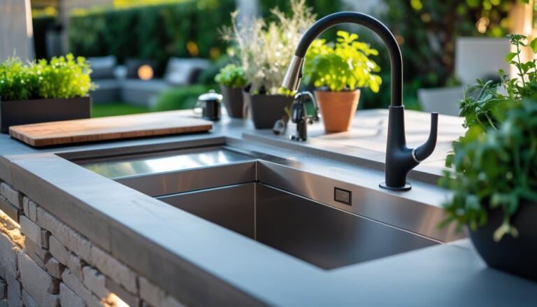 Outdoor Kitchen Sink Ideas