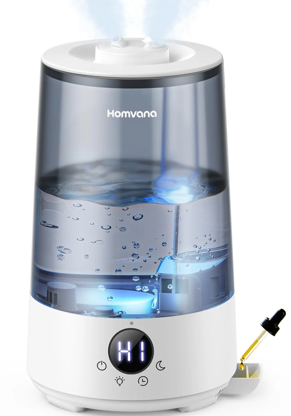 Best Home Humidifiers for Improved Air Quality in 2025 5 Homvana Cool Mist Humidifier
