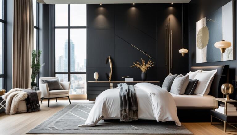 Black Bedroom Walls Ideas
