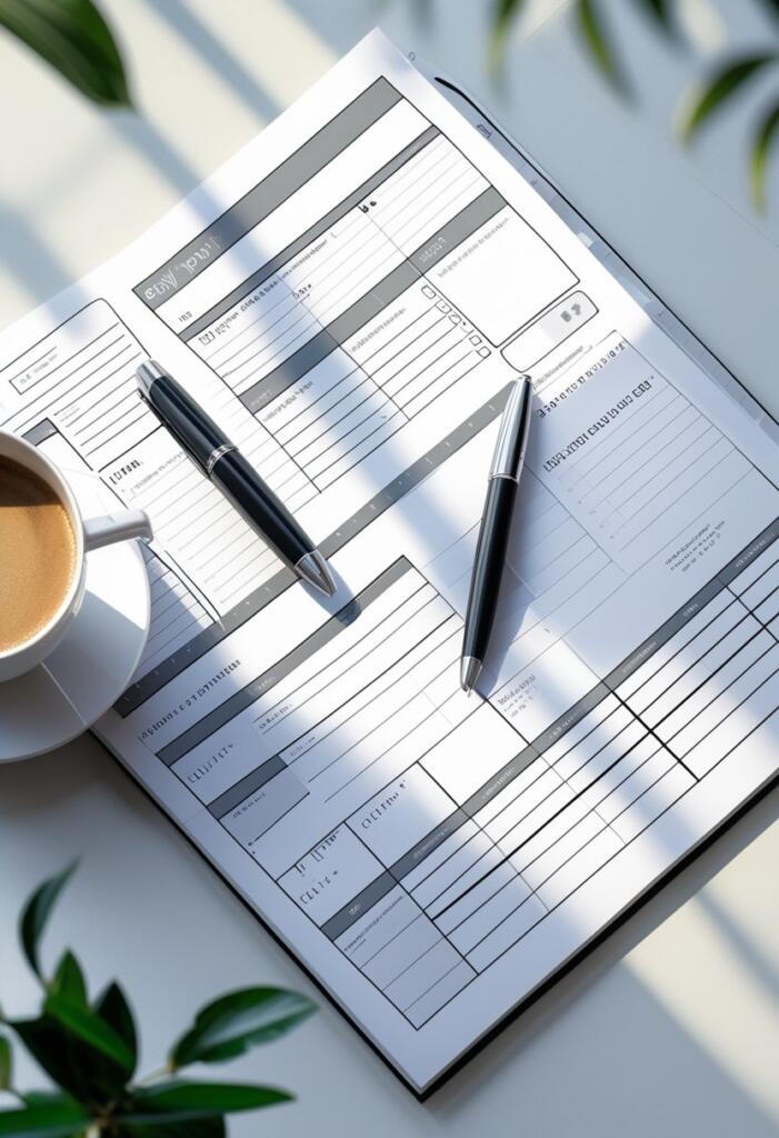 Ultimate Home Productivity and Decor Printables Ideas for an Organized Living Space 1 Daily Planner pages