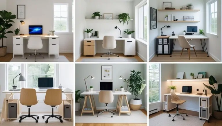 Small Home Office Layouts for Space and Productivity