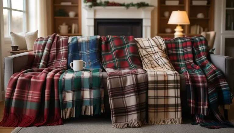 5 Best Plaid Throw Blankets for Cozy Home Comfort
