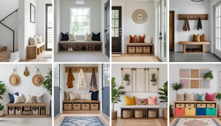 7 Entryways with Benches Styles