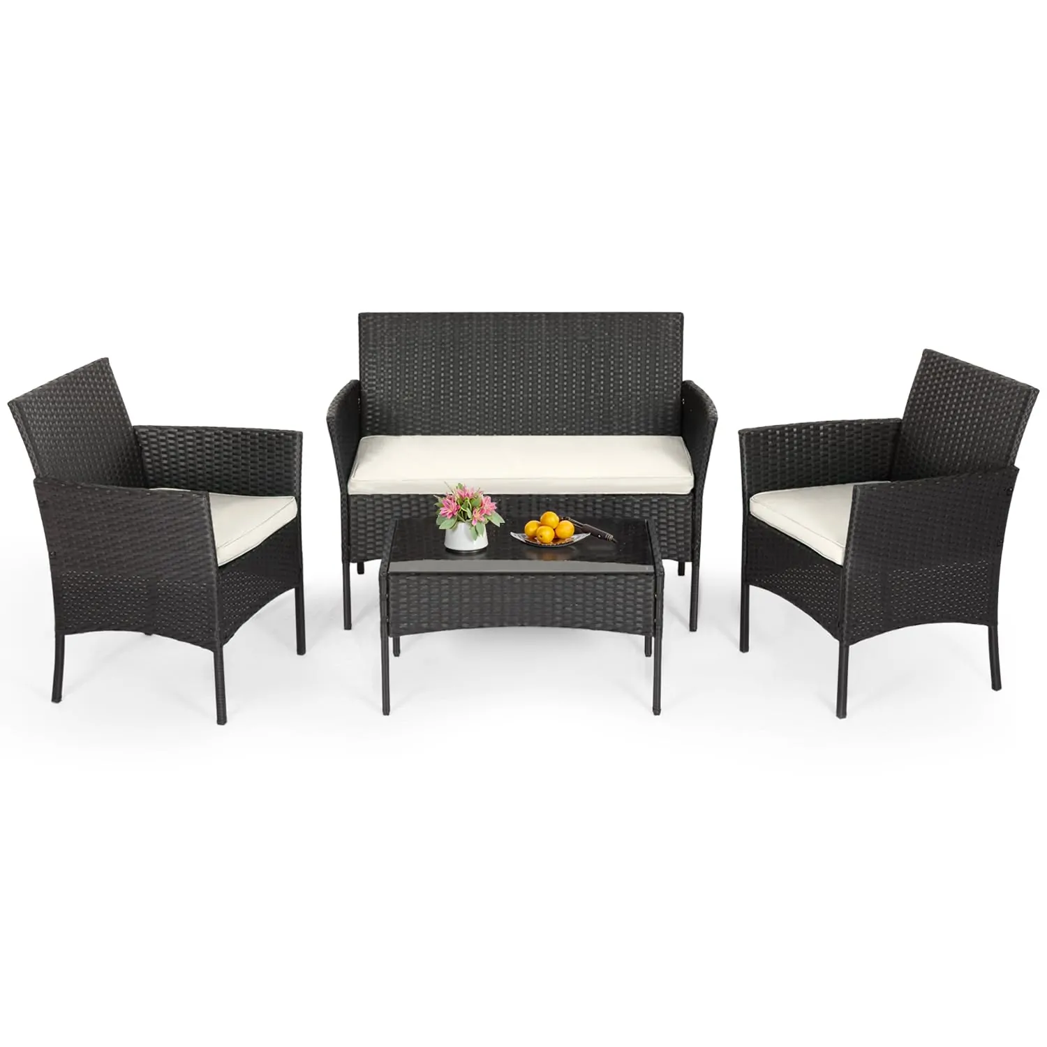 FDW 4-Piece Patio Furniture Set