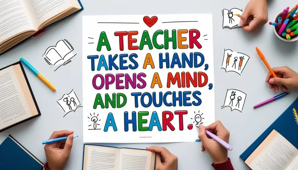 Easy Teachers Day poster making