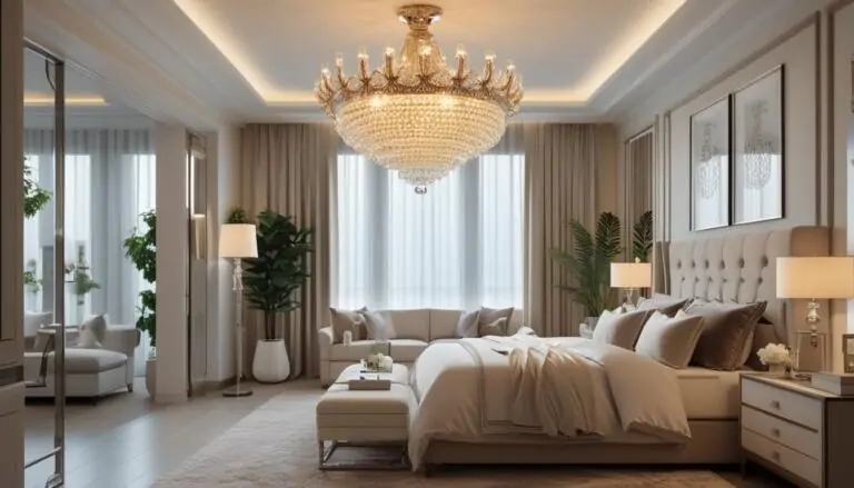 Chandelier Bedroom Ideas