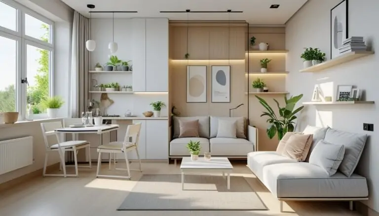 Small Living Room With Dining Area Ideas