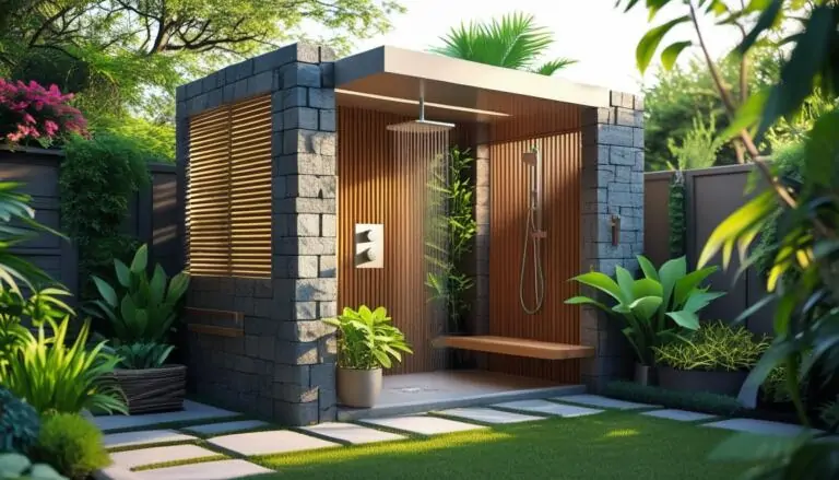Outdoor Shower Enclosure Ideas