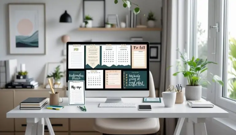 Home Productivity and Decor Printables