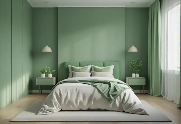 Green Bedroom Walls Ideas